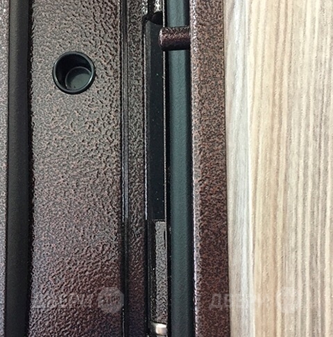 Входная металлическая Дверь Ратибор Комфорт Палисандр светлый в Истра