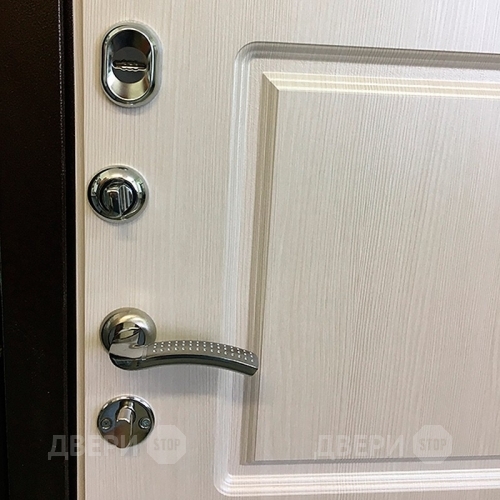 Входная металлическая Дверь Ратибор Трио Лиственница Беж в Истра