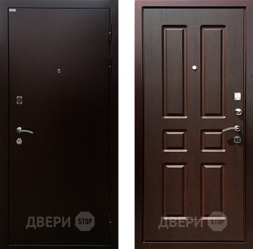 Входная металлическая Дверь Ратибор Комфорт Орех премиум в Истра