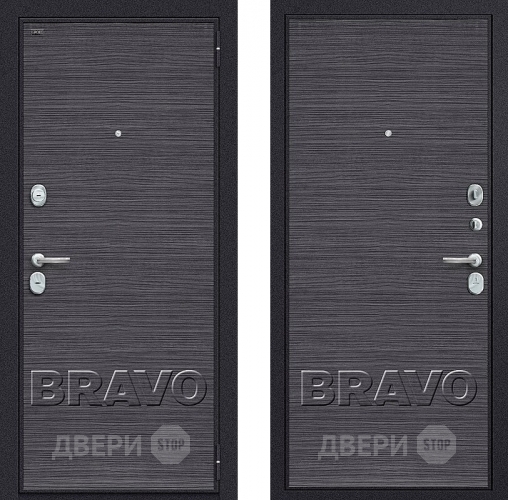 Входная металлическая Дверь Groff Т3-300 Black Wood в Истра