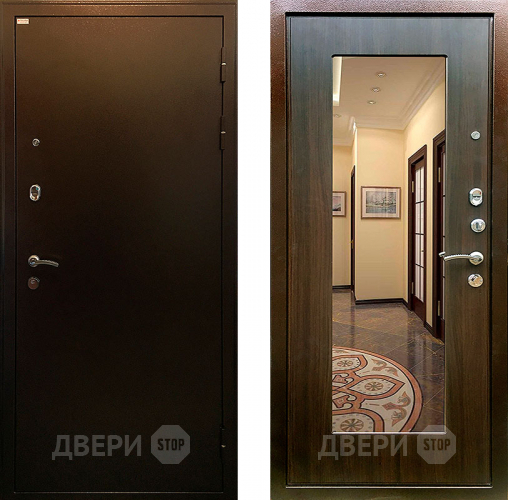 Входная металлическая Дверь Ратибор Милан зеркало Эковенге в Истра