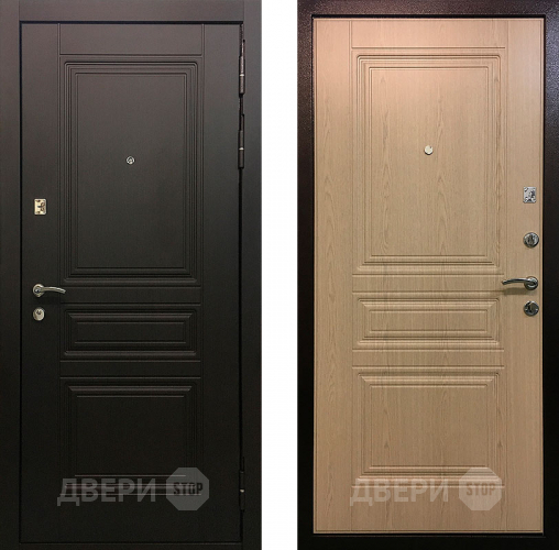 Входная металлическая  дверь Ратибор Лондон Беленый дуб в Истра