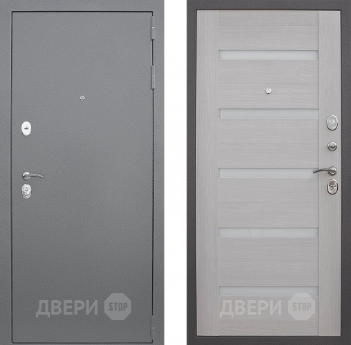 Входная металлическая Дверь Снедо Люкс Белая Лиственница 3К в Истра