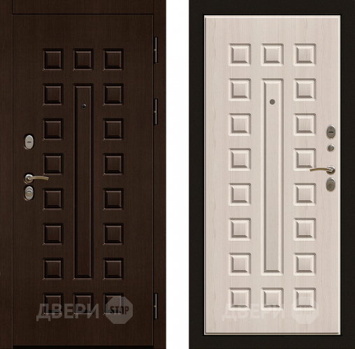 Входная металлическая Дверь Райтвер Р-Сенат Беленый Дуб в Истра