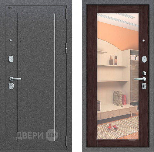 Входная металлическая Дверь Groff Т2-220 Wenge Veralinga в Истра