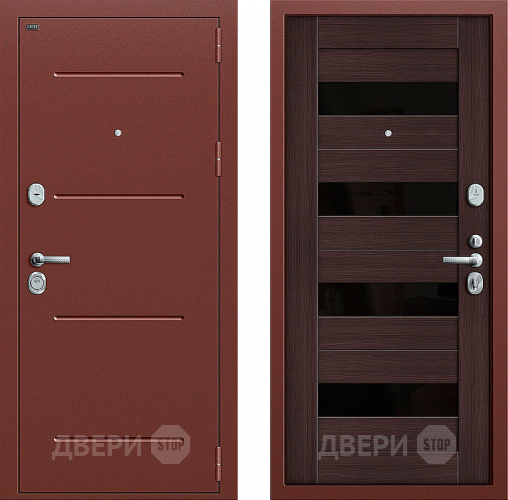 Входная металлическая Дверь Groff Т2-223 Wenge Veralinga в Истра