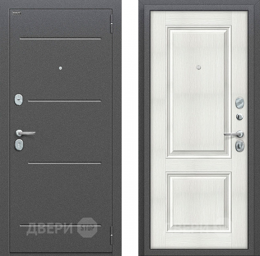 Входная металлическая Дверь Bravo Оптим Стиль Bianco Veralinga в Истра