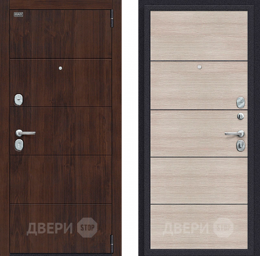 Входная металлическая Дверь Bravo Porta S-3 4/П50 (AB-6) Cappuccino Veralinga в Истра