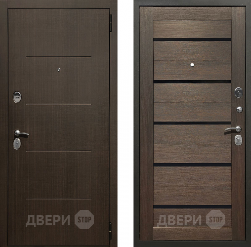 Входная металлическая Дверь Престиж Люкс Арабика/Темный орех в Истра