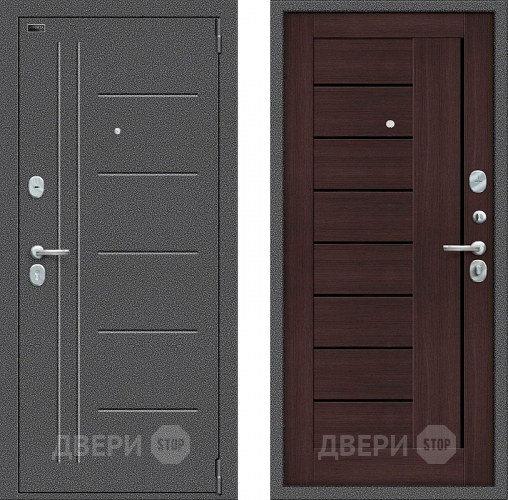 Входная металлическая Дверь Bravo Porta S-2 109/П29 Венге в Истра