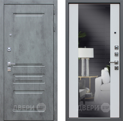 Дверь АСД Лира с зеркалом  в Истра