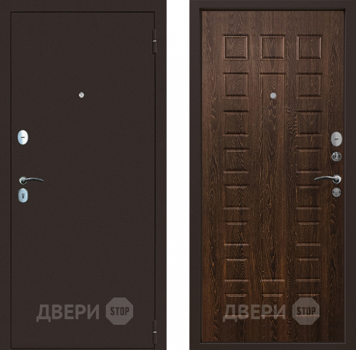 Входная металлическая Снедо Патриот РФ дуб коньяк в Истра