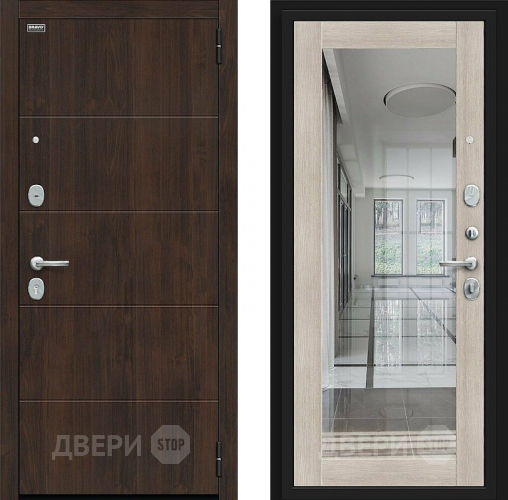 Входная металлическая Дверь Bravo Флэт Kale Almon/Cappuccino Veralinga в Истра
