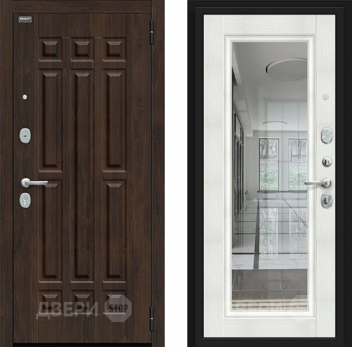 Входная металлическая Дверь Bravo Форм Kale Almon/Bianco Veralinga в Истра