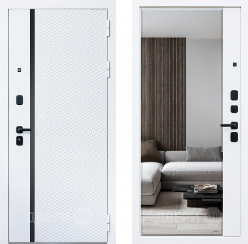 Входная металлическая Дверь АСД Ливерпуль с зеркалом в Истра