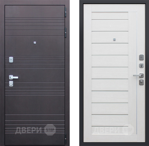 Входная металлическая Дверь АСД Дуэт Лиственница белая в Истра