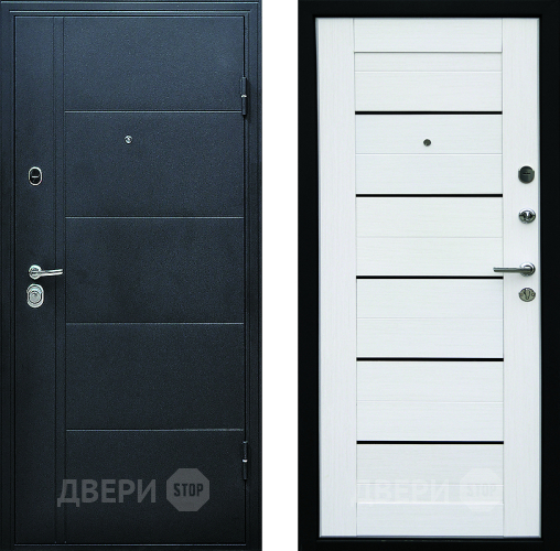 Входная металлическая Дверь Форпост Эверест Царга Беленый дуб в Истра