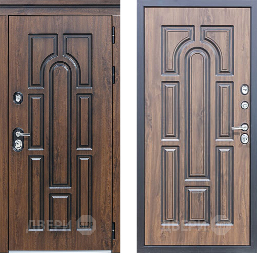 Входная металлическая Дверь Сударь МХ-31 Винорит Темный Дуб в Истра