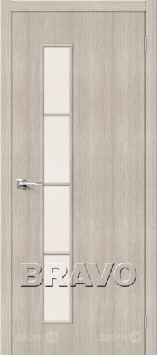 Межкомнатная дверь Тренд-4 (Cappuccino Veralinga) в Истра