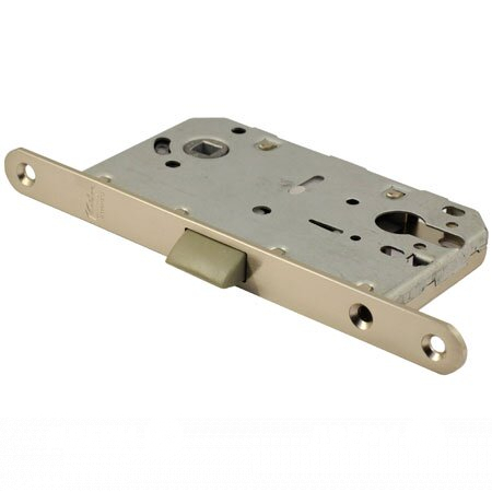 Замок с пластиковым язычком P85 Матовый никель в Истра