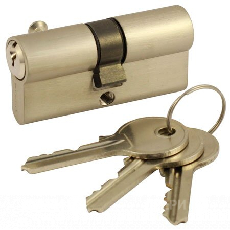 Цилиндровый механизм V60 Матовый никель в Истра