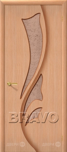 Межкомнатная дверь со стеклом Эксклюзив (Дуб) в Истра