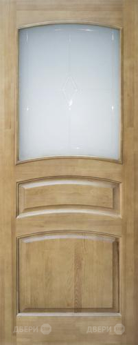 Межкомнатная дверь 16-ПО светлый лак в Истра