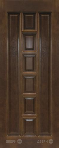 Межкомнатная дверь 11-ПГ темный лак в Истра