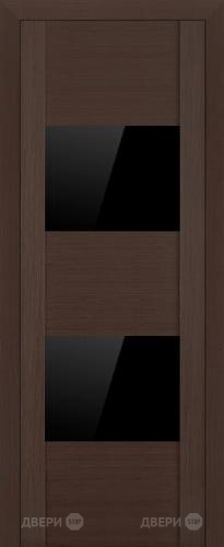 Межкомнатная дверь ProfilDoors 21X венге мелинга (черный глянцевый лак) в Истра