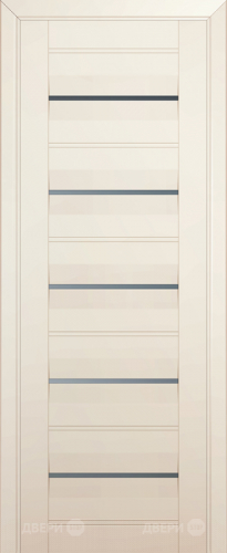 Межкомнатная дверь ProfilDoors 48U магнолия-сатинат (графит) в Истра