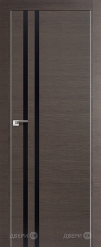 Межкомнатная дверь ProfilDoors 19Z грей (черный глянец) в Истра