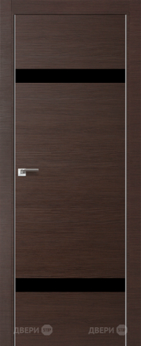 Межкомнатная дверь ProfilDoors 3Z венге кроскут (черный лак) в Истра