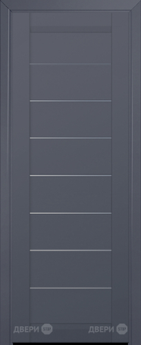 Межкомнатная дверь ProfilDoors 71U антрацит (графит) в Истра