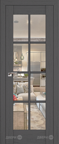 Межкомнатная дверь ProfilDoors 101X пекан темный (матовое) в Истра