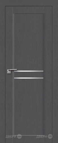 Межкомнатная дверь ProfilDoors 2-75 XN Грувд (графит) в Истра