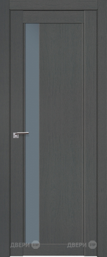 Межкомнатная дверь ProfilDoors 2-71 XN Грувд (графит) в Истра