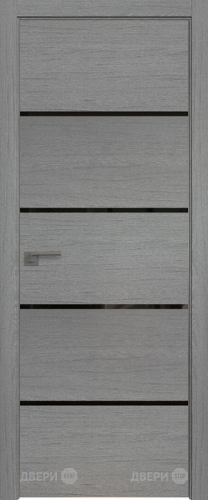 Межкомнатная дверь ProfilDoors 20 ZN Грувд (черный лак) в Истра