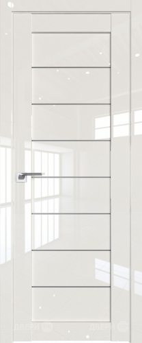 Межкомнатная дверь ProfilDoors 71L Магнолия люкс (графит) в Истра