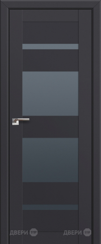 Межкомнатная дверь ProfilDoors 72U Антрацит (графит) в Истра