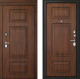 Входная металлическая Дверь (Дверной Континент) Порта Темный орех в Истра
