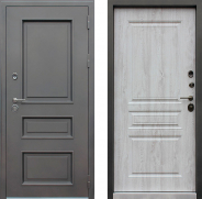 Дверь АСД Аляска 3К Сосна белая 860х2050 мм