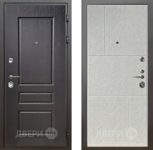 Входная металлическая Дверь Шелтер (SHELTER) Комфорт Дуб английский 9 Гранит лава лайт в Истра