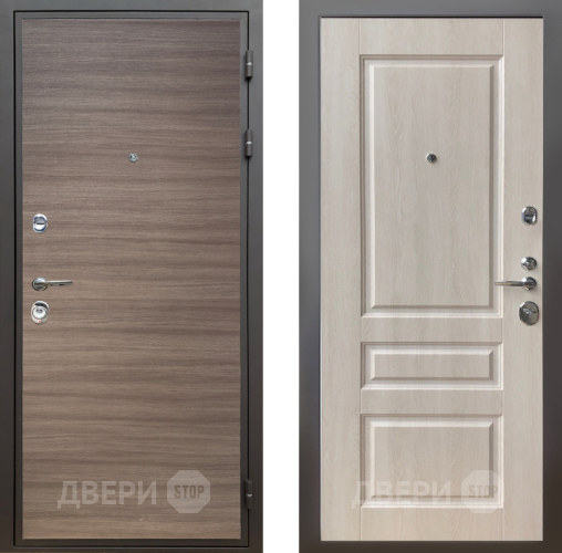 Дверь Шелтер (SHELTER) Комфорт Дуб тоскано поперечный 3 Дуб филадельфия крем в Истра