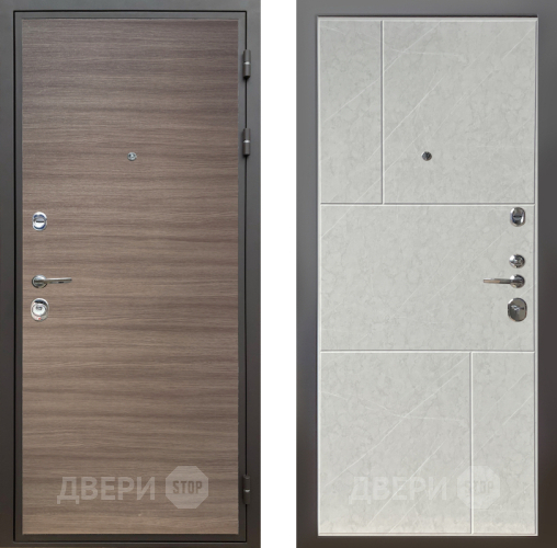 Входная металлическая Дверь Шелтер (SHELTER) Комфорт Дуб тоскано поперечный 9 Гранит лава лайт в Истра