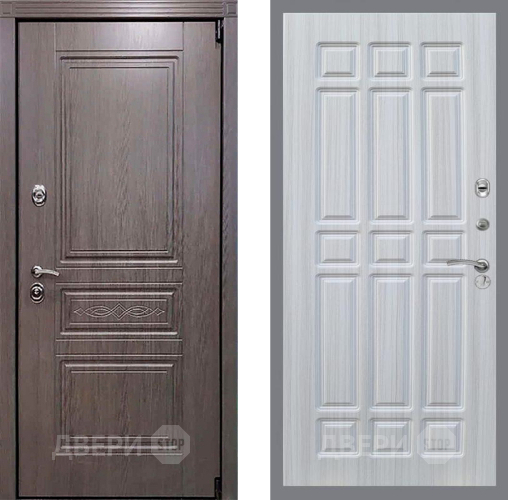 Входная металлическая Дверь Рекс (REX) Пренмиум-S FL-33 Сандал белый в Истра