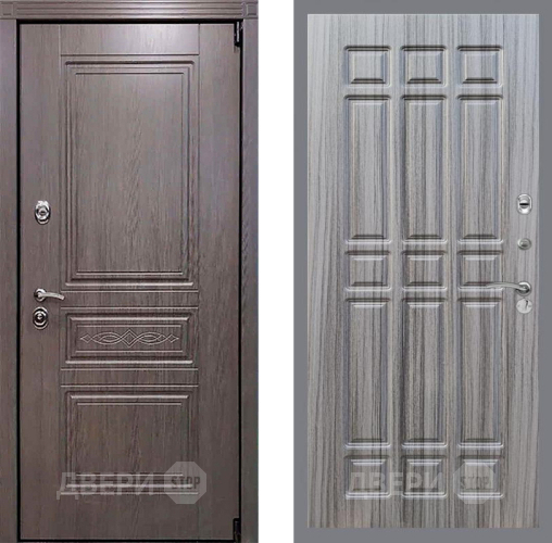 Входная металлическая Дверь Рекс (REX) Пренмиум-S FL-33 Сандал грей в Истра