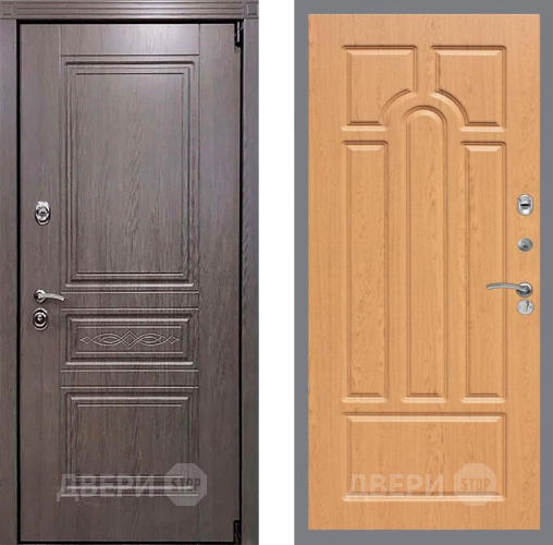 Входная металлическая Дверь Рекс (REX) Пренмиум-S FL-58 Дуб в Истра