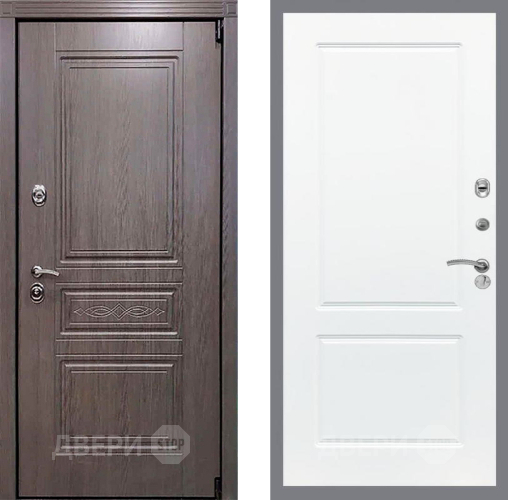 Входная металлическая Дверь Рекс (REX) Пренмиум-S FL-117 Силк Сноу в Истра