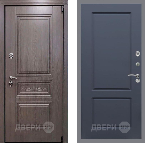 Входная металлическая Дверь Рекс (REX) Пренмиум-S FL-117 Силк титан в Истра