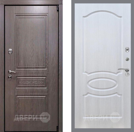 Входная металлическая Дверь Рекс (REX) Пренмиум-S FL-128 Лиственница беж в Истра